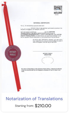 Certified Translation Samples